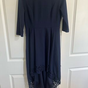 Elegant Navy Blue Dress